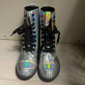 Shiny combat boots dolls kill 7